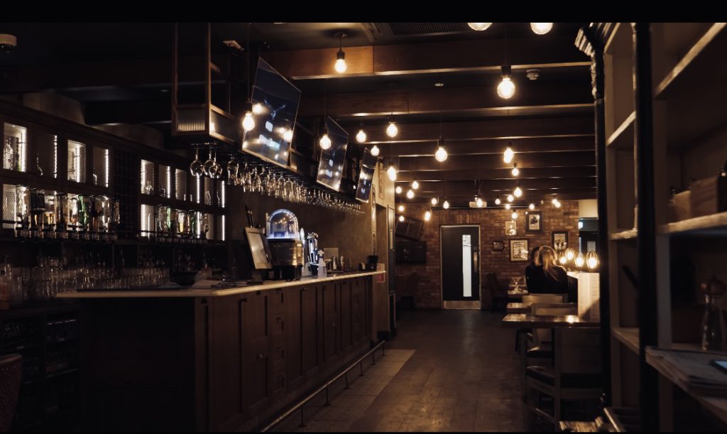 intimate and cosy interior of the crowes nest enniskillen